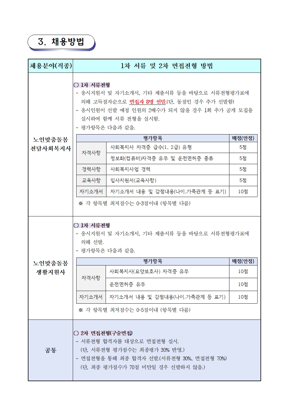 채용공고문(2024-13호 노인맞춤돌봄) 전담사회복지사,생활지원사002.jpg